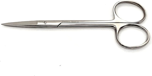 A2Z-IRS01 4.5", Stainless Steel Iris Dissecting Scissors Straight, Fine Point