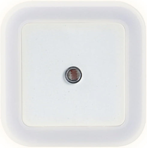 Generic 3000K Dusk to Dawn Night Light Square Plug in Lamp, Smart Light Sensor Lighting, Warm White-Glow | Energy