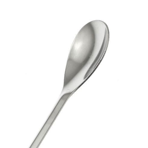 Maxmoral 2PCS Extended 30cm/11.8 inch Sampling Spoon, 2 in 1 Stainless Steel Lab Spoon Spatula, Reagent Sampling Tool