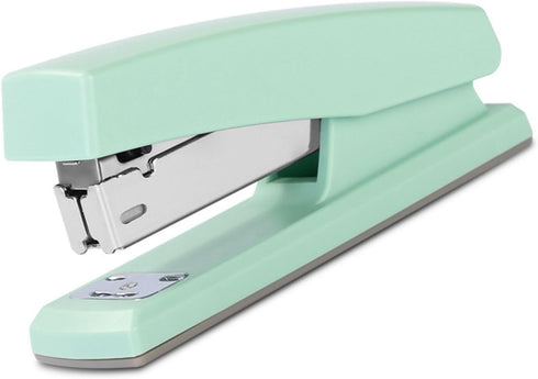 Paper Stapler, Medium Size Stapler with 20 Sheet Capacity for Office, Light Green