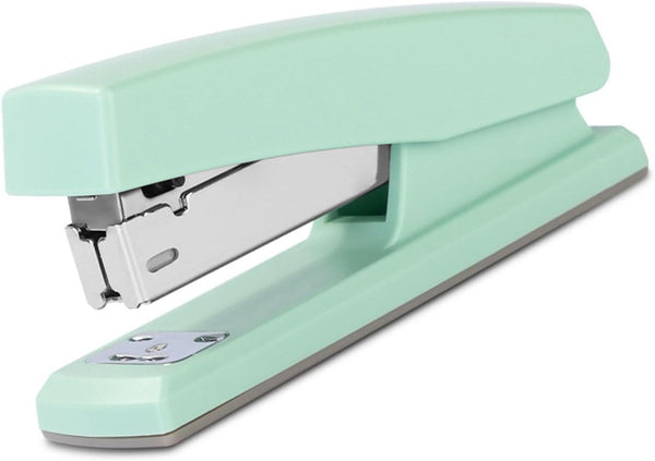 Paper Stapler, Medium Size Stapler with 20 Sheet Capacity for Office, Light Green