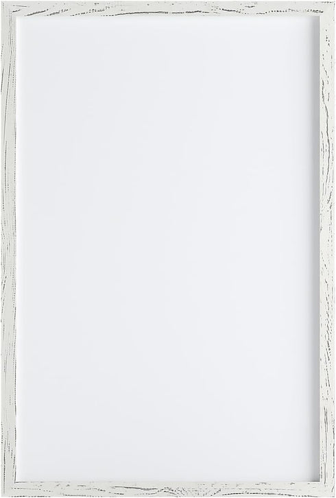 Flash Furniture Bristol Wall Mount White Board, 24" x 36", Included Dry Erase Marker, 4 Magnets, Eraser