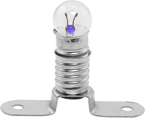 10PCS E10 2.5V/0.3A Miniature Screw Base Light Bulbs and 10PCS E10 Light Socket Bulbs Lamps Base Holders for Home Experiment Circuit Electrical Test Accessories by SQXBK