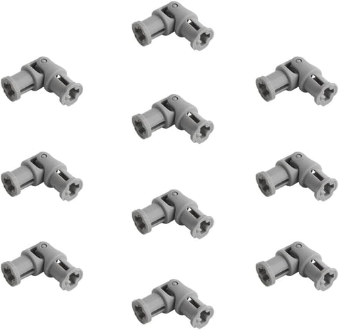 MOC Light Grey Universal Joint 3L Connector Coupler Shaft Building Blocks-61903-62520c01 for