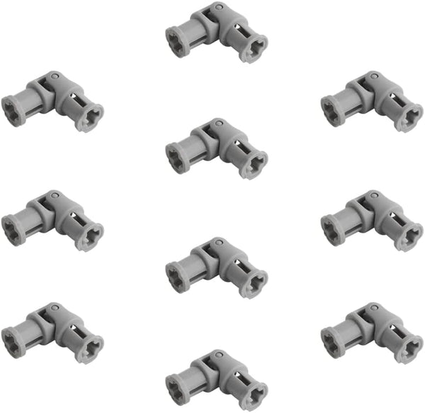 MOC Light Grey Universal Joint 3L Connector Coupler Shaft Building Blocks-61903-62520c01 for