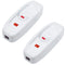 Surf turtle 2 Pcs Inline Cord Switch, AC 250V 10A On/Off Appliance Line Switch
