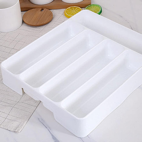 cunueae Kitchen Tool Drawer Organizer Tray, Spoon And Fork Storage Tray, Cutlery Divider Storage Bag, Cutlery Box