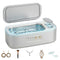 BLIVORRA Ultrasonic Jewelry Cleaner 48KHz Mini Sonic Cleaning Machine for Glasses, Diamonds &