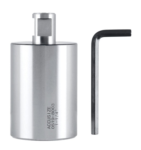 Accusize Industrial Tools 1-1/4'' Weldon Shank to 3/4" Adapter, 0519-8003