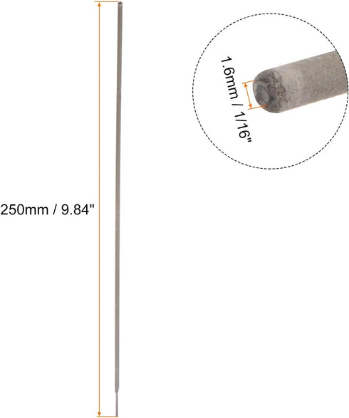 E308L-16 Welding Rod 1/16" x 10" 304 Stainless Steel Welding Rod A102 Electrodes Solder for Welding Stainless Steel Galvanized Steel 0.15 Lb