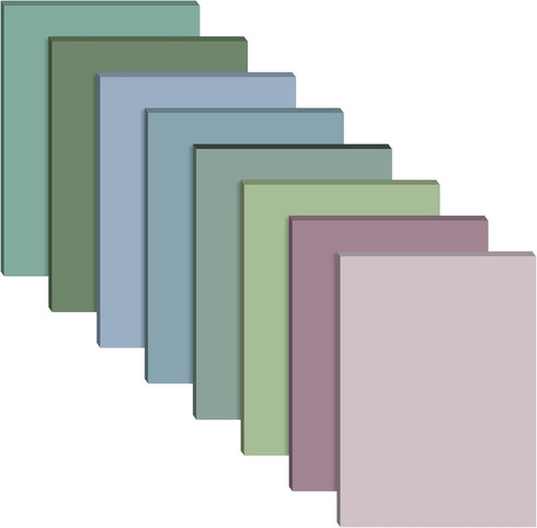 Yinder 4 x 6 Inch Transparent Sticky Notes, 8 Pack, 240 Sheets, Waterproof Clear Self-Sticky Memo Pad, Bible Journaling
