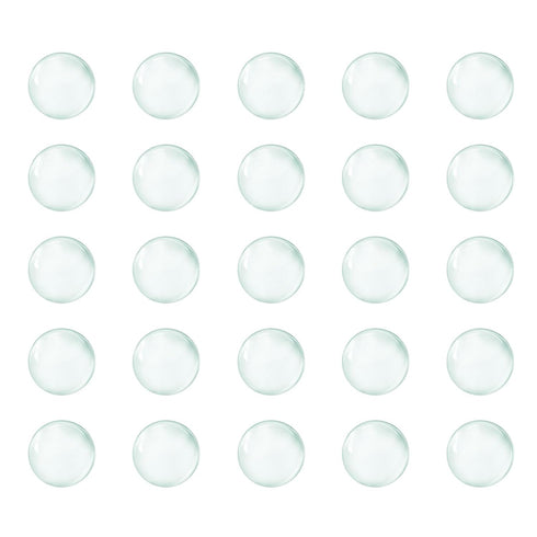 150pcs 9mm Glass Ball Boiling Stones, Clear Soda Lime Glass Beads for Bottle Shaking Mixing