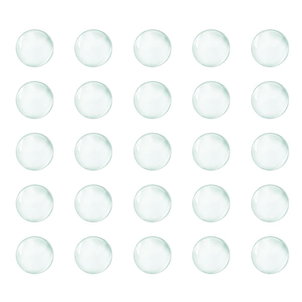 150pcs 9mm Glass Ball Boiling Stones, Clear Soda Lime Glass Beads for Bottle Shaking Mixing