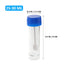 10Pcs Plastic Specimen Cups, 25-30ml Stool Container Sample, Urine Cup with Lid and Spoon for Laboratory
