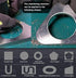 10PC Turning Carbide Indexable Inserts for Mini Pneumatic Chamfering Machine, Tungsten Steel Tool