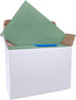 Winlyn 100 Pcs Sage Green A7 Invitation Envelopes 5 1/4 x 7 1/4 Square Flap Envelopes Self Seal