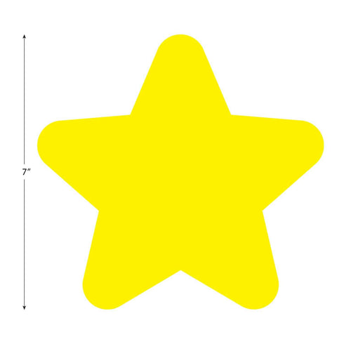 Teacher Created Resources Spot On Bright Stars Carpet Markers, 7"
