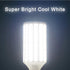 60W LED Corn Light Bulb, Large Mogul E39 Base, 6000-Lumen, 6500K Daylight Cool White for Large Area Lighting