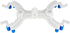 StonyLab Adjustable Double Burette Clamp - Spring Loaded Butterfly Style Lab Accessory