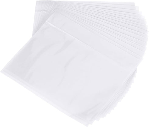 PATIKIL 4.5x5.5" Clear Packing List Envelope, 200 Pack Plastic Waterproof Self-Adhesive Pouch