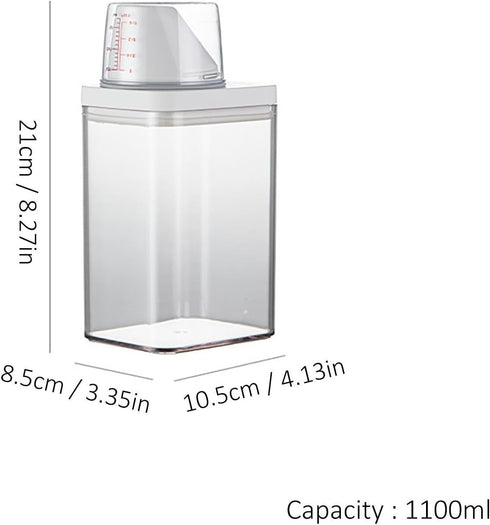 Naysku Laundry Detergent Dispenser - Liquid Detergent Soap Dispenser - Scent Booster Beads Dispenser, Laundry Detergent