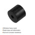 4pcs Rubber Spacer, 1.57 Inch OD Neoprene Round Anti Vibration Isolation Pads for Home, Cars, Boat Accessories (Black)