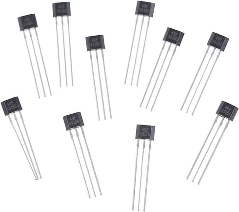 10Pcs Hall Element 49E Oh49E Ss49E Linear Sensor, Industrial Electrical