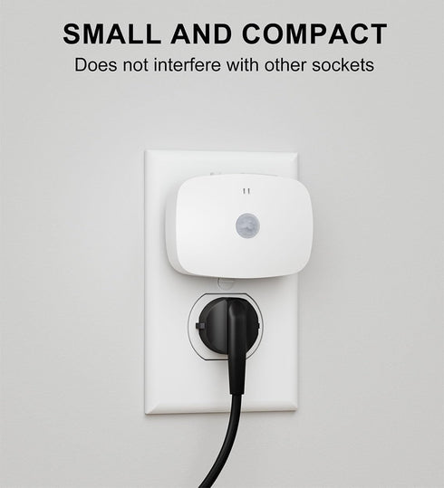 LEDBROS Dimmable 3-Color LED Night Light, Plug-in LED Backlit Night Light with Motion Sensor & Dusk to Dawn Sensor