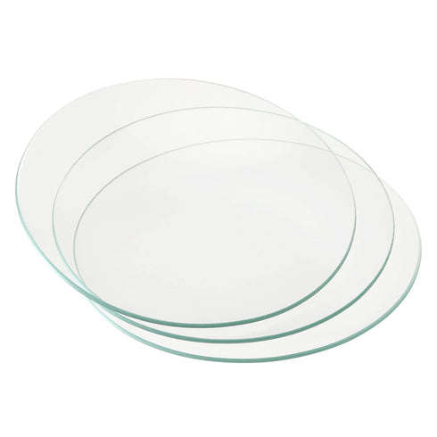 PATIKIL 150 mm Diameter Watch Glass, 3 Packs Beaker Cover for Laboratory, Smooth Edges Chamfered Arc