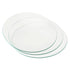 PATIKIL 150 mm Diameter Watch Glass, 3 Packs Beaker Cover for Laboratory, Smooth Edges Chamfered Arc