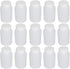 Othmro 15Pcs 100ml Wide Mouth Plastic Empty Lab Cylindrical Chemical Reagent Bottle, Sealing Liquid Storage Container