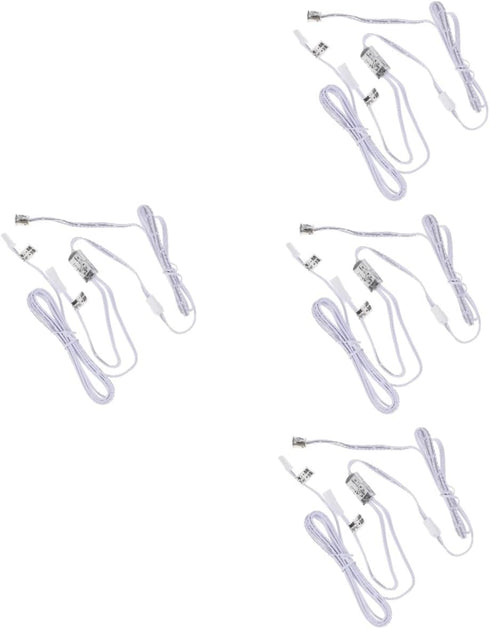 POPETPOP 4pcs LED Touch Sensor Light Strip for Door Activation Easy Installation