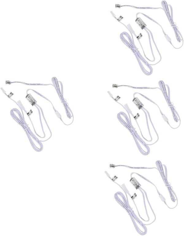 POPETPOP 4pcs LED Touch Sensor Light Strip for Door Activation Easy Installation