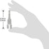 PAGOW 2pcs Power Wing Nut Driver Set, Wing Nut Drill Bit Socket Wrench Tool Set, 1/4" Hex Shank