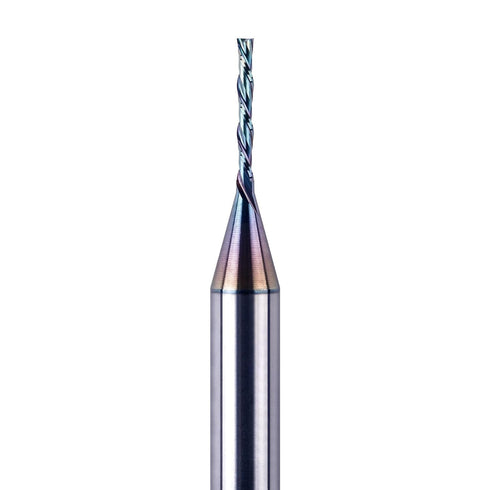 1/16 Inch 1/4 Inch SpeTool Down Cut CNC Router Bits Shank Carbide Spiral Downcut End Mill for Wood Inlay Slot Carving