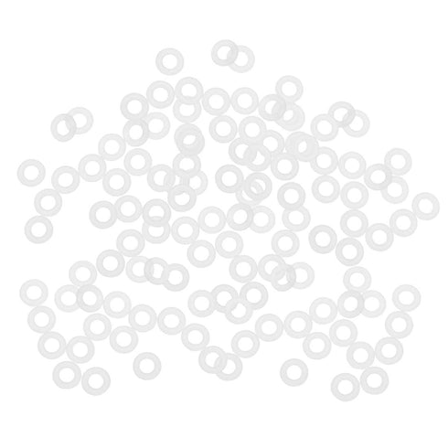 uxcell Silicone O-Rings, 8mm OD 4mm ID 2mm Width VMQ Seal Gasket for Compressor Valves, Pack of 120