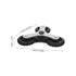 2pcs Rolling Trolley Wheels: Stair Climbing Cart Accessories, Convenient Groove Climber Casters, Durable Fitting