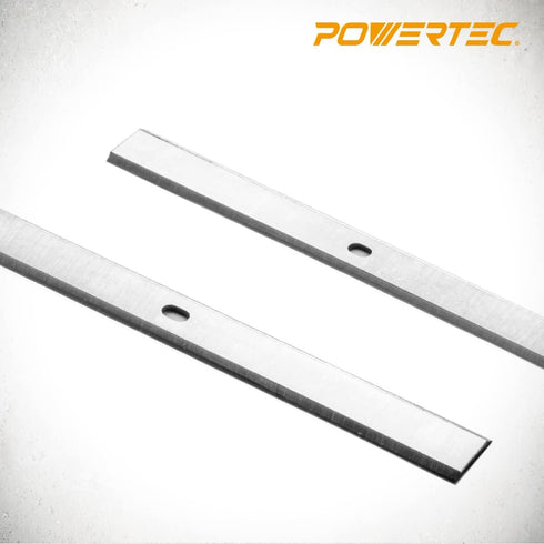 POWERTEC 13 Inch Planer Blades for Delta 22-580, 22-555 Planer, Set of 2 Replacement for Delta 22-549 Planer Knives