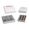 R3012A Cardboard Freezer Box for PCR Tubes with 196-Place Divider, 5 1/4" x 5 1/4" x 1"
