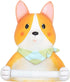 1pc Cabilock Corgi Design Toilet Tissue Rack Hanger Cute Animal Wall Shelf for Bathroom Storage Space-Saving Tissue