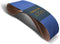 POWERTEC 6 x 48 Inch Zirconia Sanding Belts - 120 Grit for Bench Sander, Woodworking, 3PK