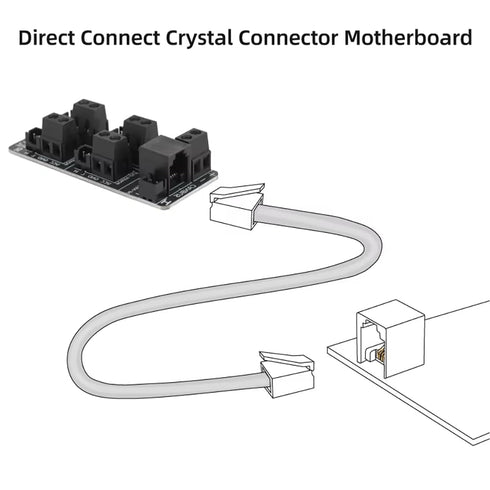 3D 4 Sht36 SB2040 Printer CanBus Expansion Board Module Can Be Connected to CAN boards Compatible with Klipper Reprap