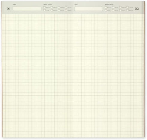 Traveler's Notebook Refill Journal, Regular Size, 14255006