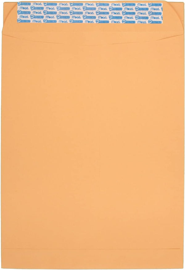 Mead Press-It Seal-It Envelopes, 10 x 13 Inches, Office Pack of 20 Count (76088) for Mailing and Organizing