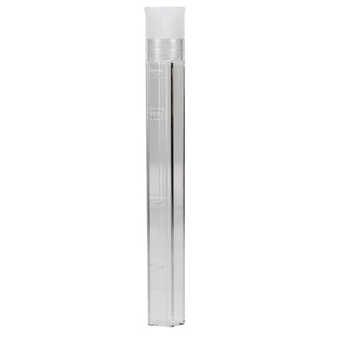 LaMotte 0106 LaMotte 0106 Plastic Test Tube, Square, 2.5 mL-5 mL-10 mL with Cap