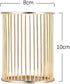 Pen Holder, Wire Metal Pencil Holder, Decorative Desk Storage Organizer for Stationery and Accessories (Gold 1, 2-PACK)
