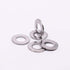 3/8" ID Stainless Steel Flat Washer, Bright Finish, 304 Stainless Steel 18-8, 25 PCS