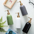 Shurhome Ceramic Hand Sanitizers Bottle Hotel Home Kitchen Soap Dispenser Toilet Lotion Bottle Press Bathroom