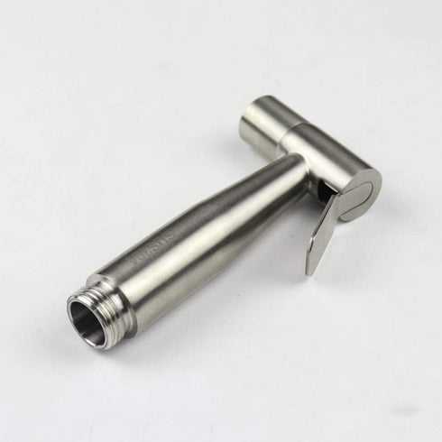 IIUUAYUVI Toilet Handheld Showers Muslim Cloth Diaper Sprayer for Rear Washing - Stainless Steel pressurized Spray Gun