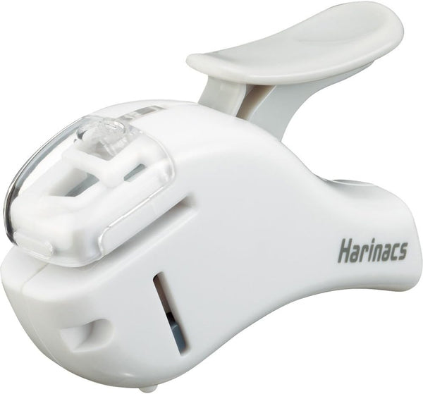 Kokuyo Stapleless Stapler, Harinacs Handheld, Up to 5 Sheets, Portable, White, Japan Import